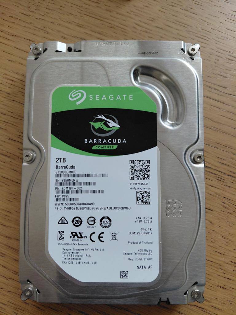 Disque dur seagte barracuda 2tera, Informatique & Logiciels