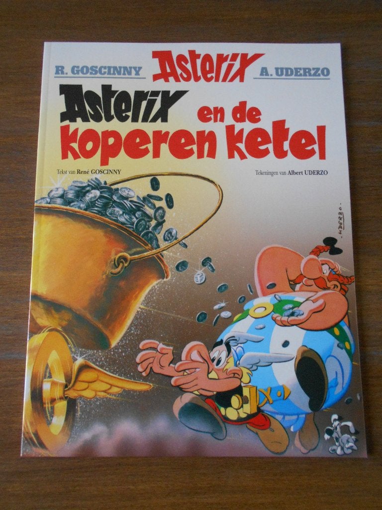 Asterix nr 13 - Asterix en de koperen ketel, Ophalen, Nieuw