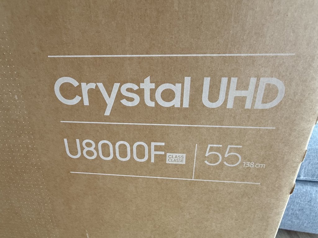 Samsung Crystal UHD U8000F 55pouces (138cm), Neuf, Enlèvement, 4k (UHD), Samsung