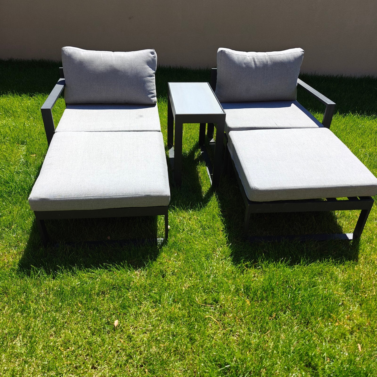 Loungeset Vinci, Jardin & Terrasse, Enlèvement, Utilisé
