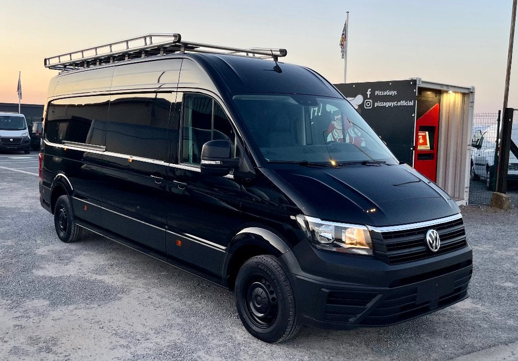 volkswagen crafter l3h3 180pk 2021 trek/3ton 18950e ex, Autos, Cuir, Euro 6, Entreprise, 3 places