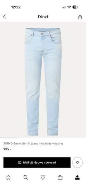 Diesel Jeans 30-30 NIEUW, Diesel, Blauw, Overige jeansmaten, Nieuw
