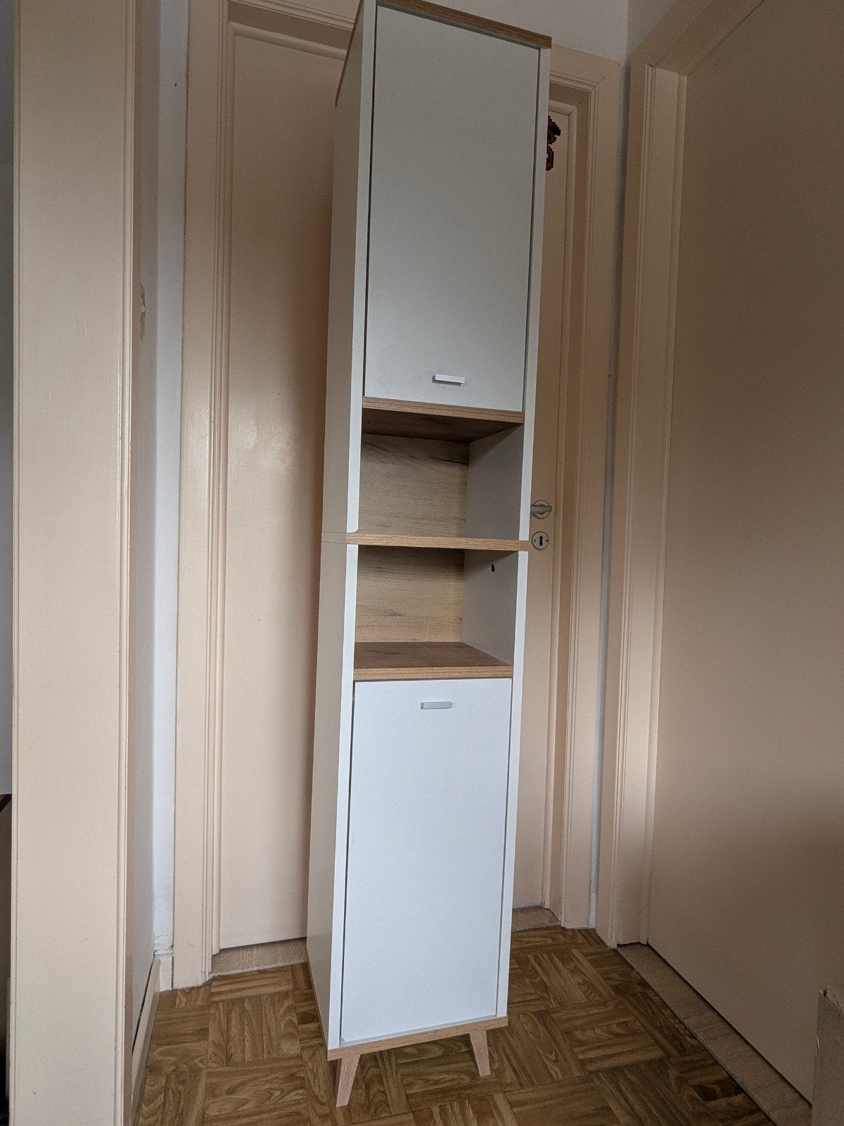 badkamer kast, Maison & Meubles, Salle de bain | Meubles de Salle de bain, 25 à 50 cm, Armoire (mi-)haute, Utilisé, Moins de 50 cm
