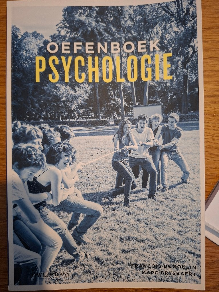 Oefenboek Psychologie te koop, Ophalen, Nieuw, Klinische psychologie, Marc Brysbaert
