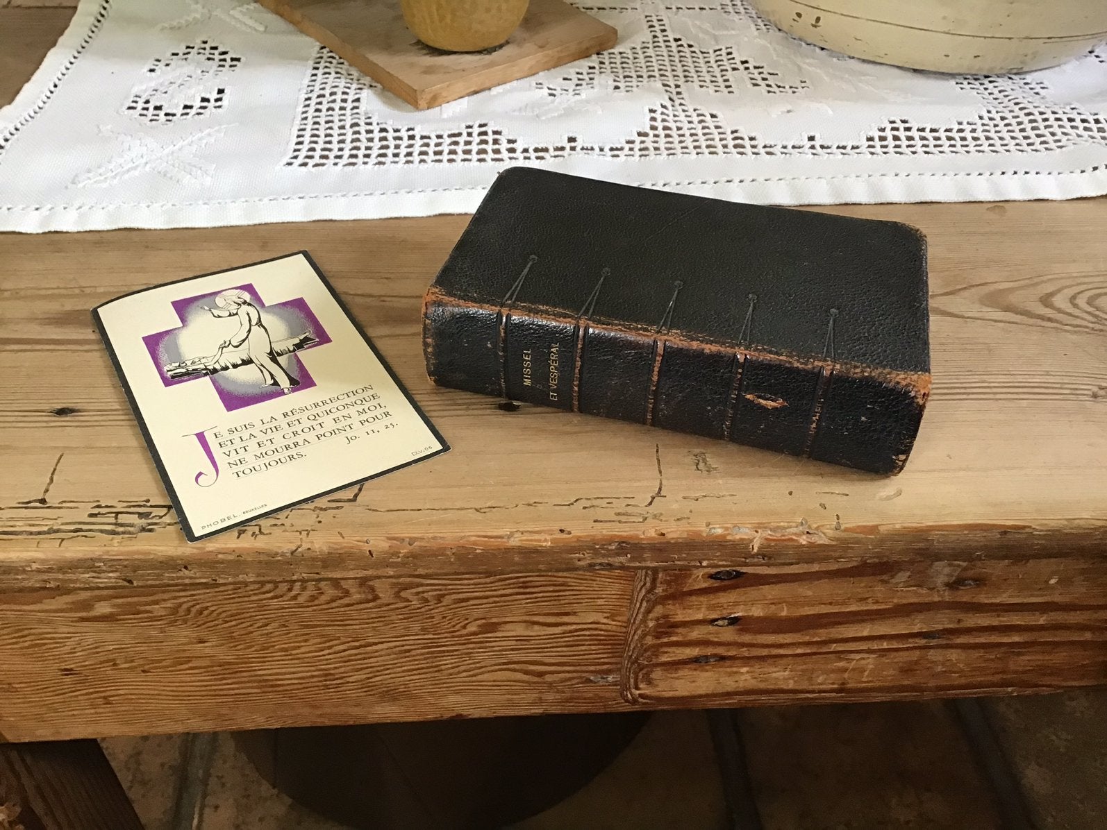 Oud missaal gebedenboek missel et vesperal 1914, Ophalen of Verzenden, Zo goed als nieuw