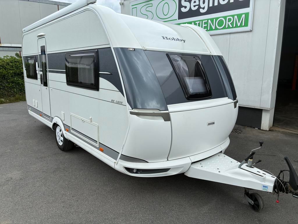 Hobby 460 De Luxe 2021, Rondzit, Hobby, Frans bed, Bedrijf