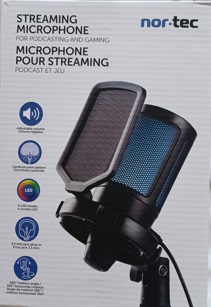 Streaming Microfoon, Ophalen of Verzenden, Nieuw, Overige typen