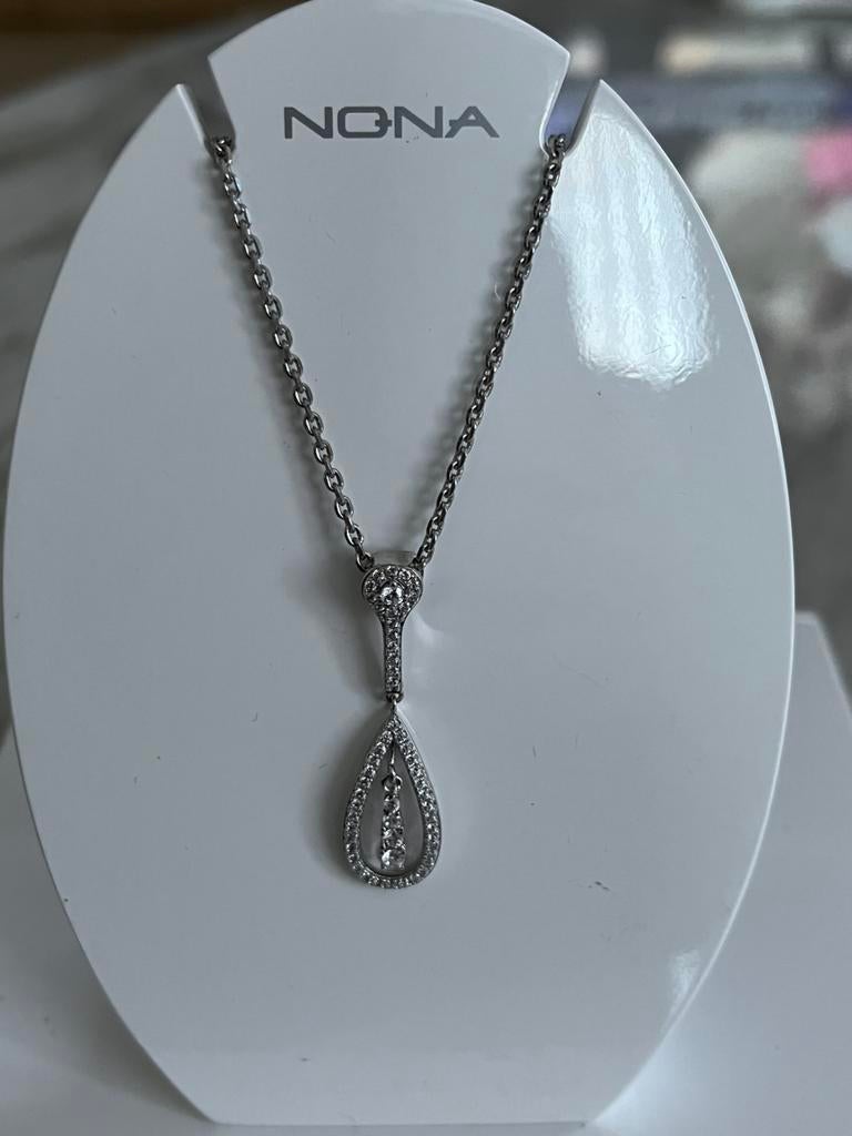 Nona silver ketting 925 nieuw, Ophalen of Verzenden, Zo goed als nieuw