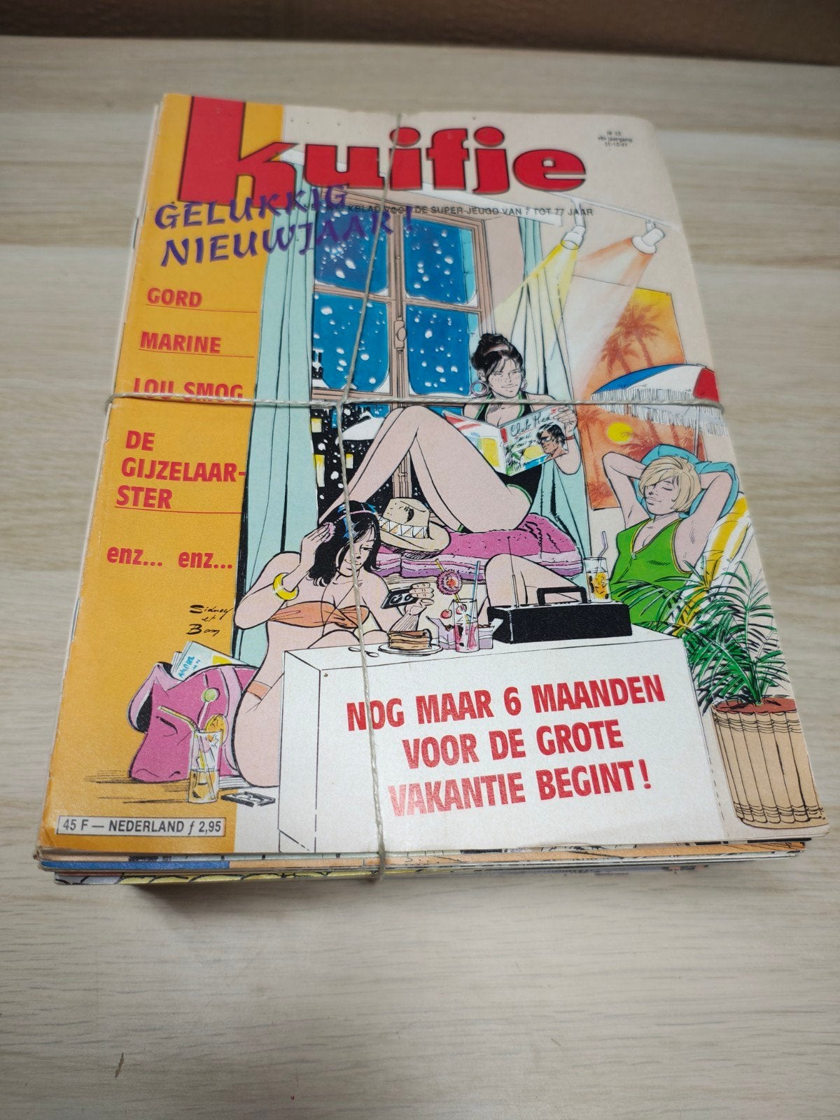 Kuifje tijdschriften volledige jaargang 1991 - 53 nrs, Boeken, Meerdere stripboeken, Ophalen of Verzenden, Gelezen