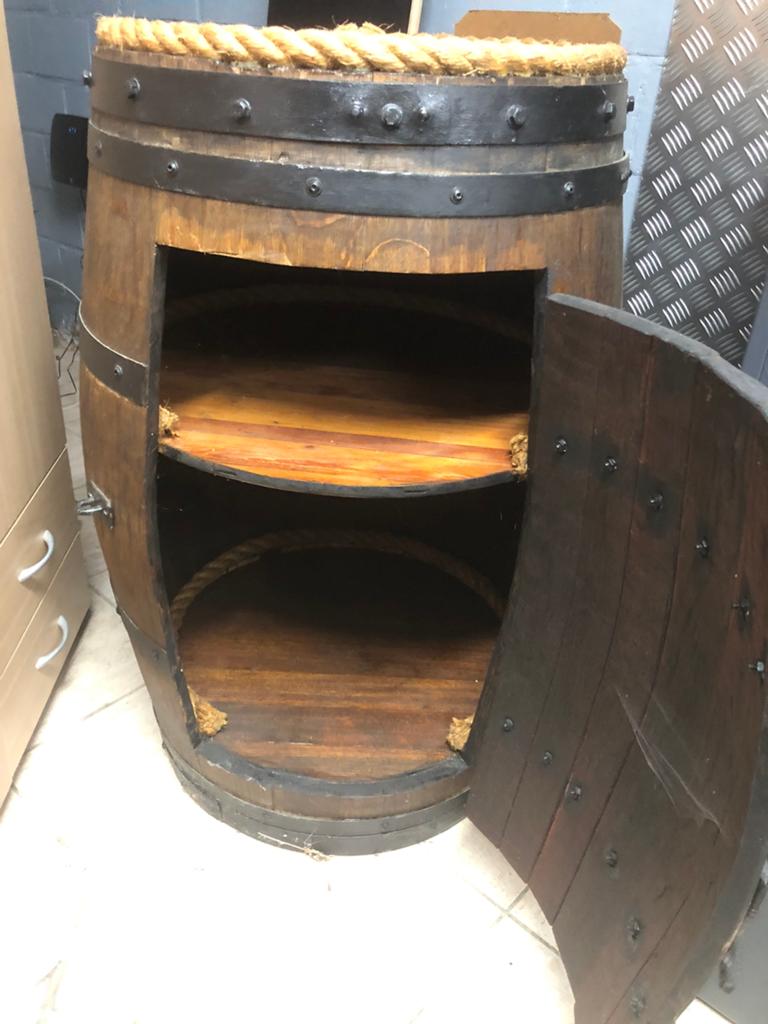 Grote houten ton in orval thema, Collections, Marques de bière, Comme neuf, Enlèvement