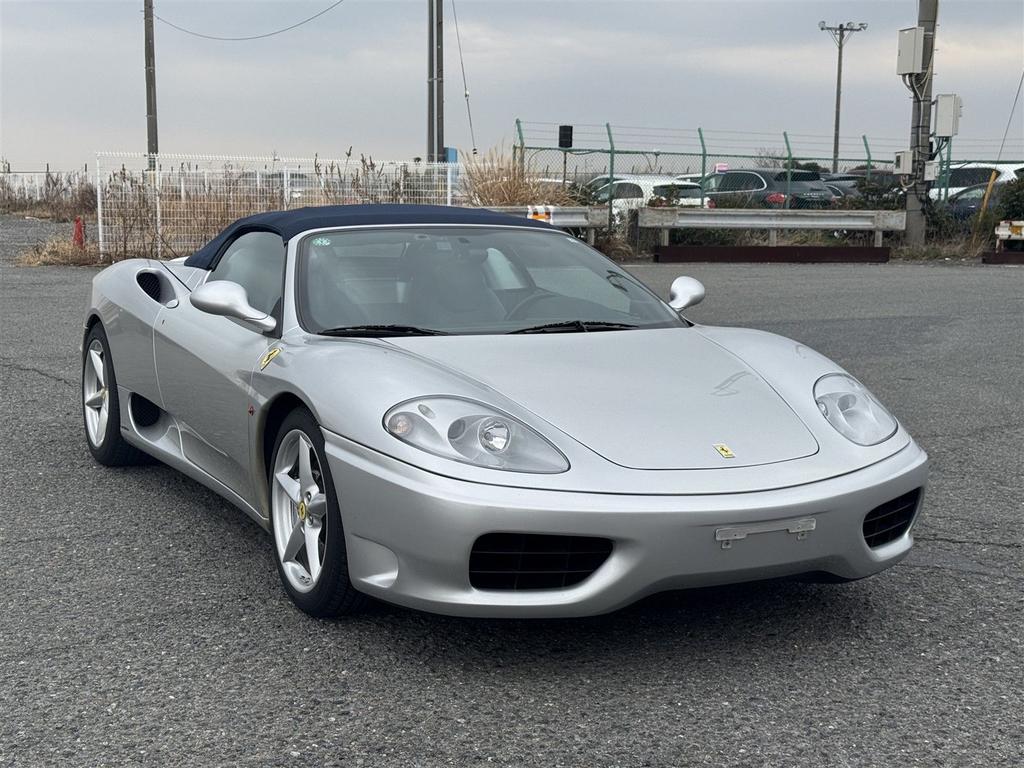 Ferrari 360 Spider F1 2004 Perfect /Slechts 15.208 Km, Auto's, Ferrari, Automaat, Zwart, Cabriolet, Bedrijf