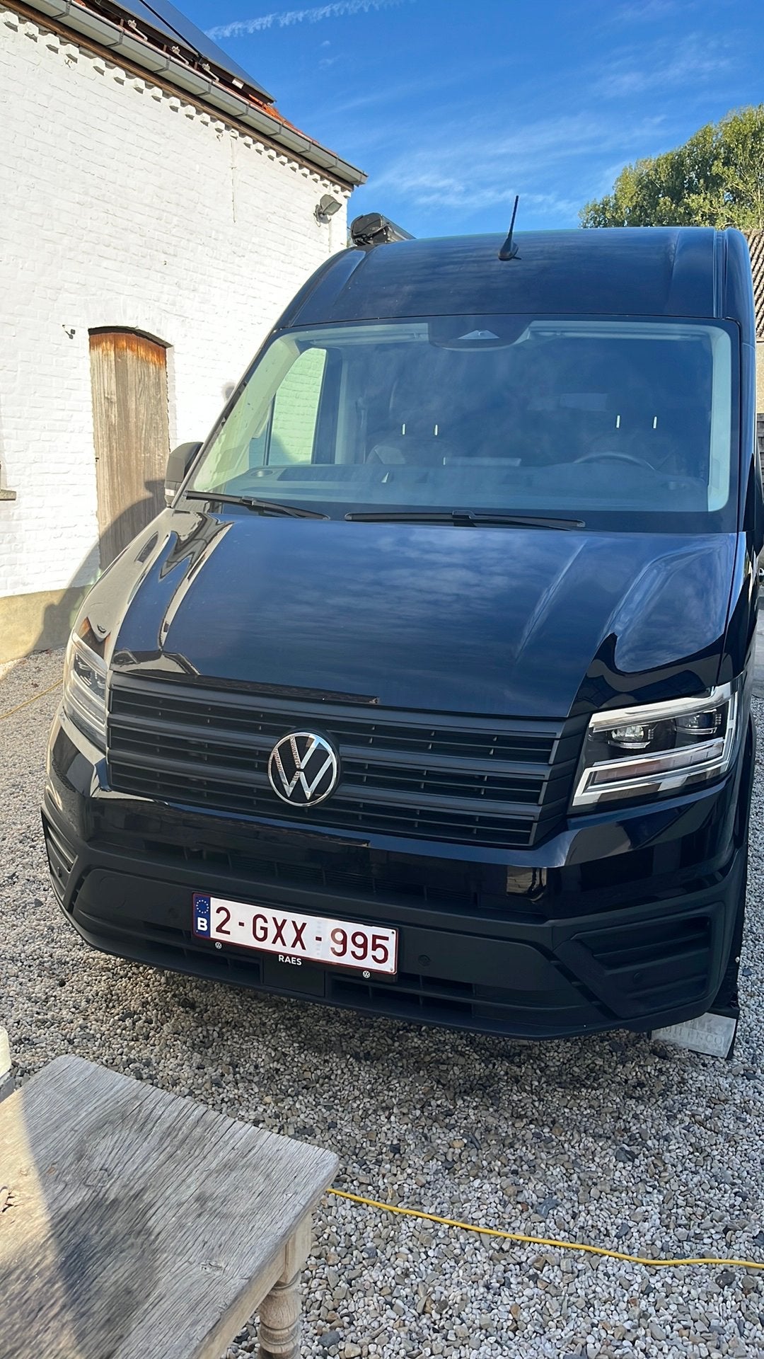 Véhicule de démonstration Volkswagen Crafter, Autos, Cuir, 3 places, Volkswagen, 2500 kg