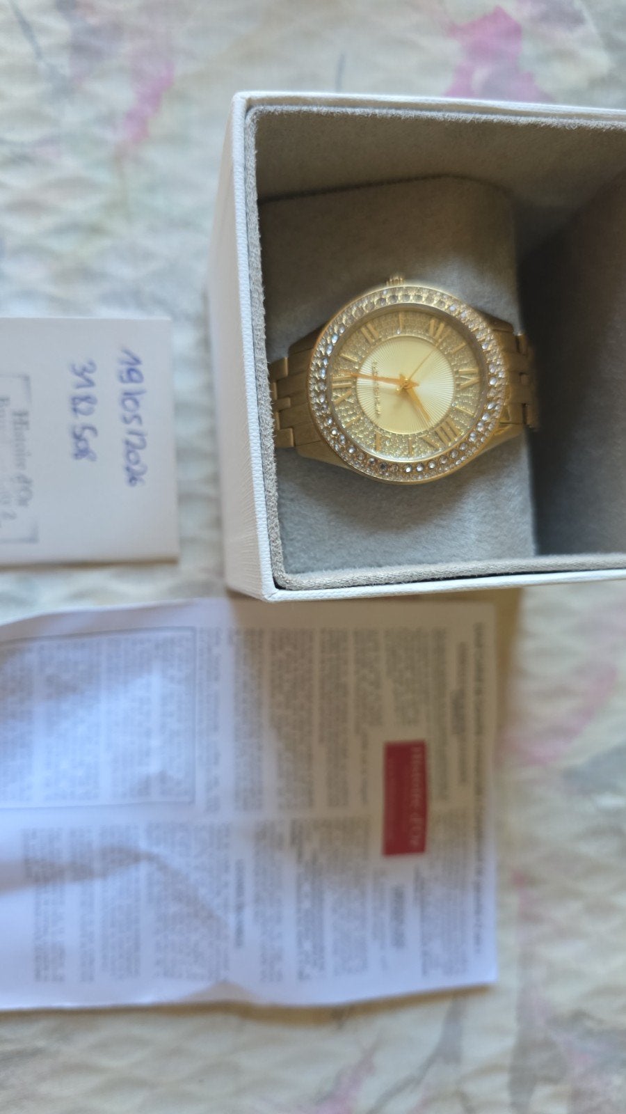 montre michael kors 280 eur, Handtassen en Accessoires, Horloges | Dames, Ophalen of Verzenden, Goud