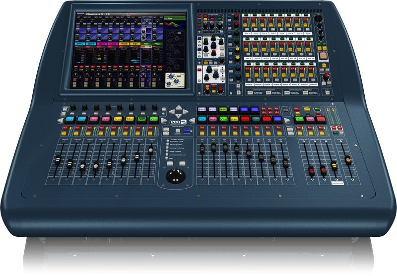 MIDAS PRO2C-CC-TP + DL251, Muziek en Instrumenten, Mengpanelen, Zo goed als nieuw, 20 kanalen of meer, Microfooningang, Ophalen