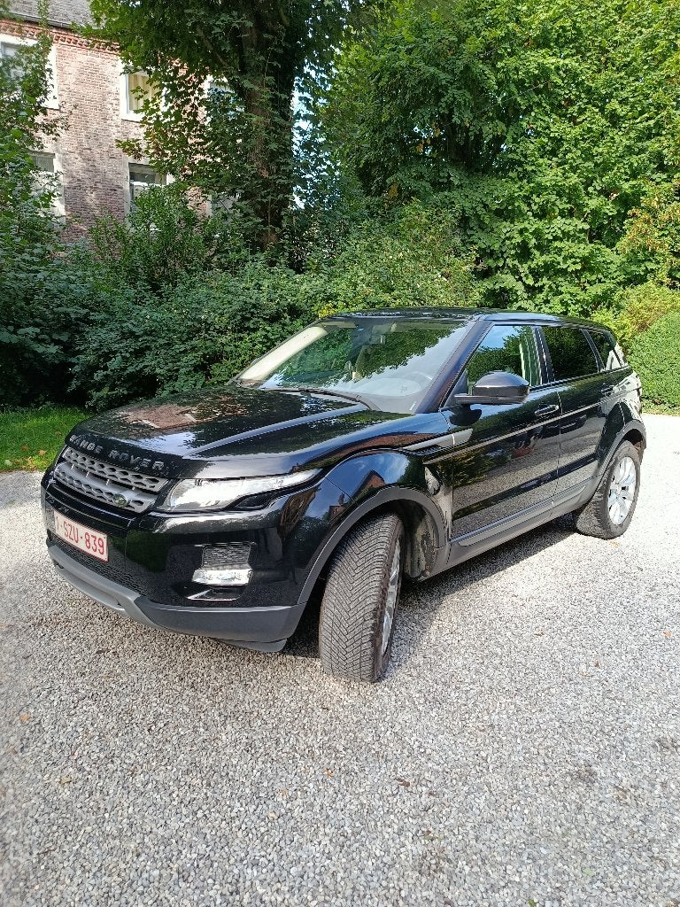 RANGE ROVER EVOQUE, Auto's, Land Rover, Euro 5, Zwart, Zwart, Leder