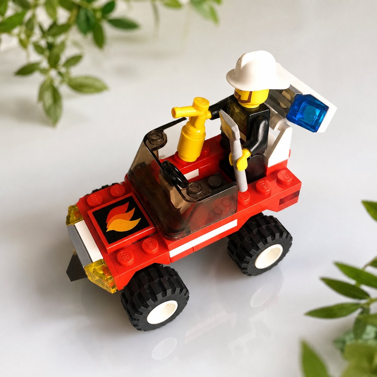 Lego city 7241 brandweer mini wagen, Enlèvement ou Envoi, Utilisé, Lego, City