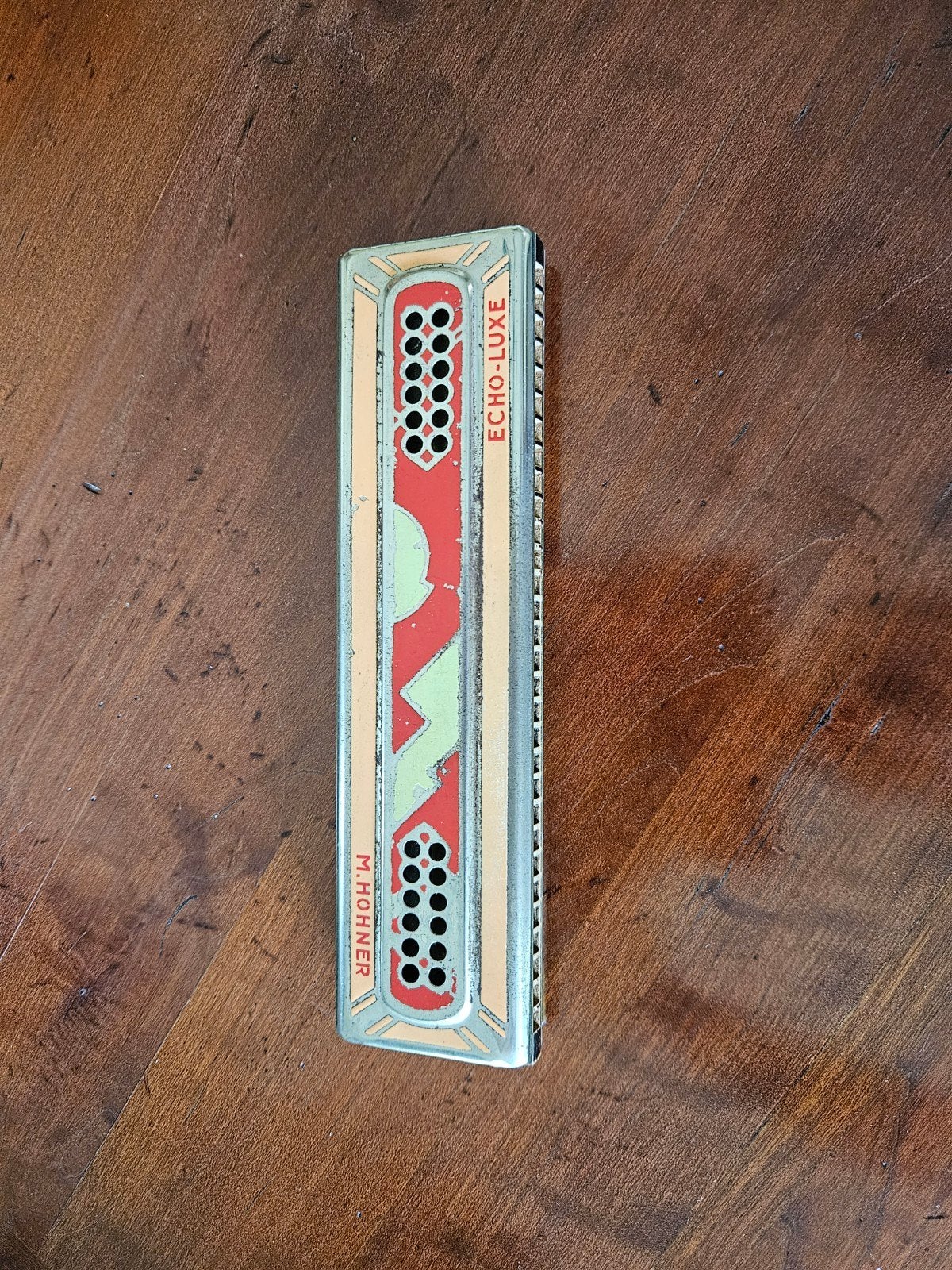 M.Hohner Echo-luxe harmonica, Ophalen of Verzenden