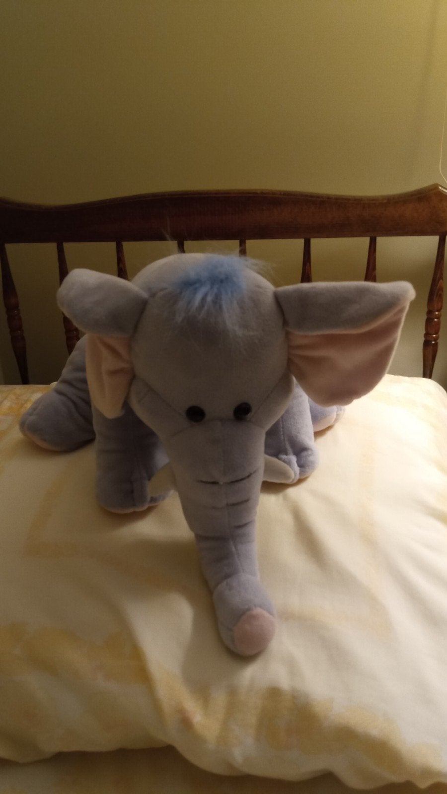 av  jumbo l' éléphant bleu et rose très  doux se, Enlèvement ou Envoi