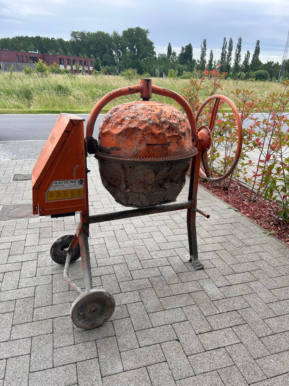 Bétonnière 140L, Enlèvement, Utilisé