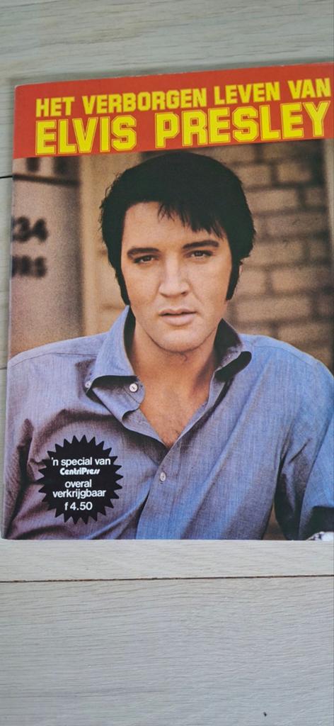 Magazine het verborgen leven van Elvis Presley, Ophalen of Verzenden, Zo goed als nieuw, Boek, Tijdschrift of Artikel