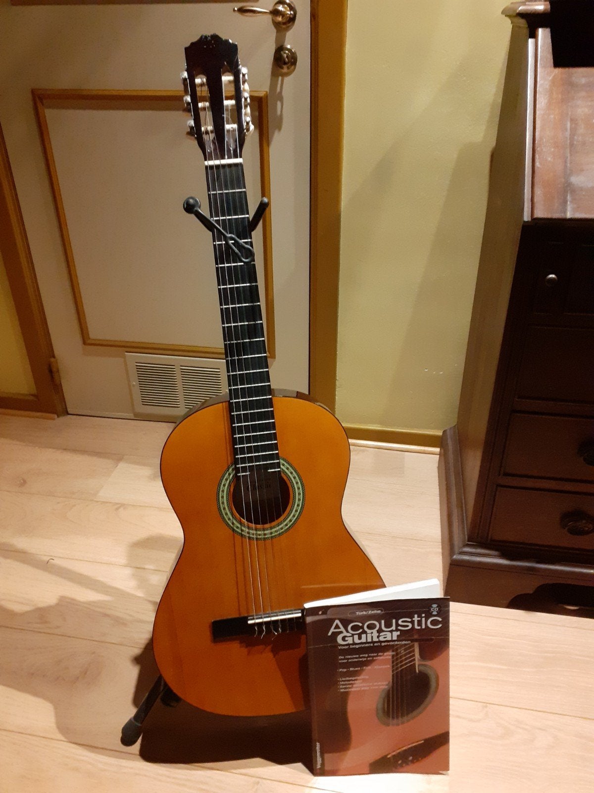 Akoestische Spaanse gitaar., Ophalen, Zo goed als nieuw, Klassieke of Spaanse gitaar