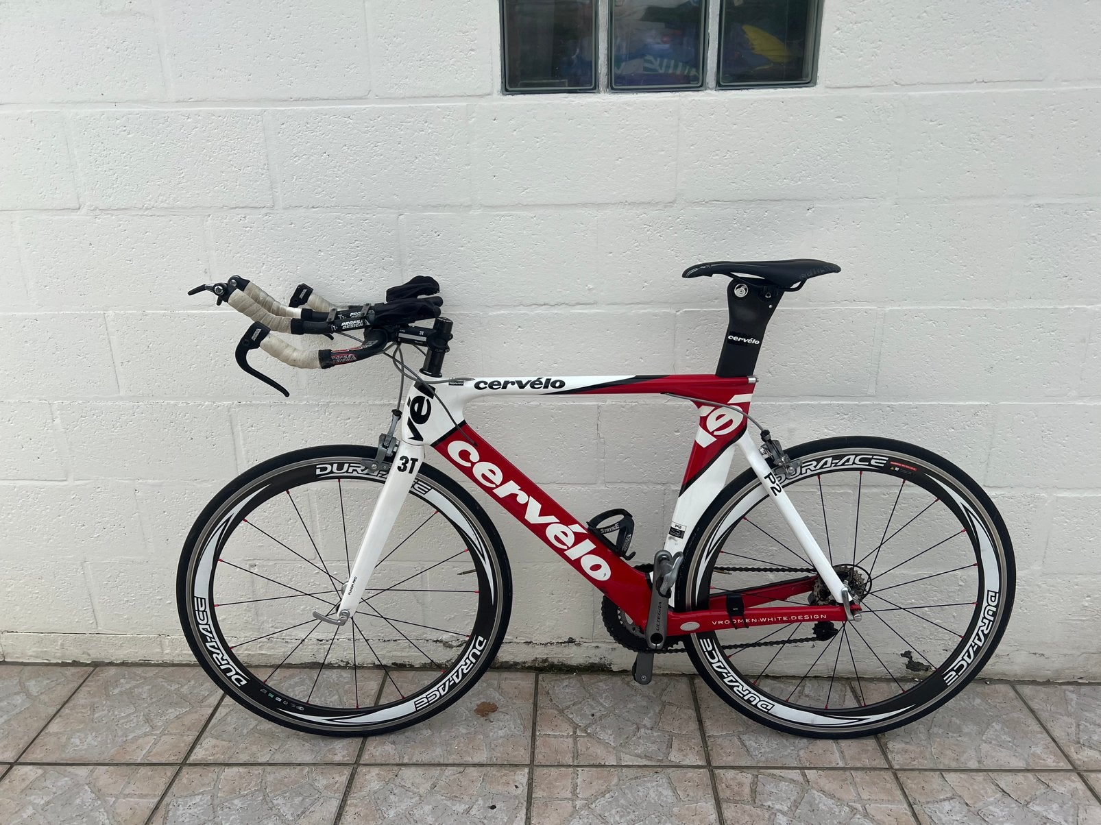 Cervelo p2, Ophalen, Gebruikt