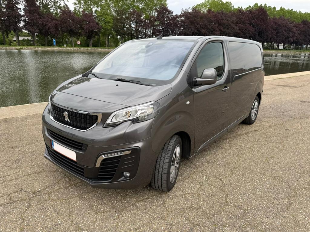 Peugeot Expert L2 180pk, Auto's, Zwart, Leder en Stof, 5 deurs, Particulier