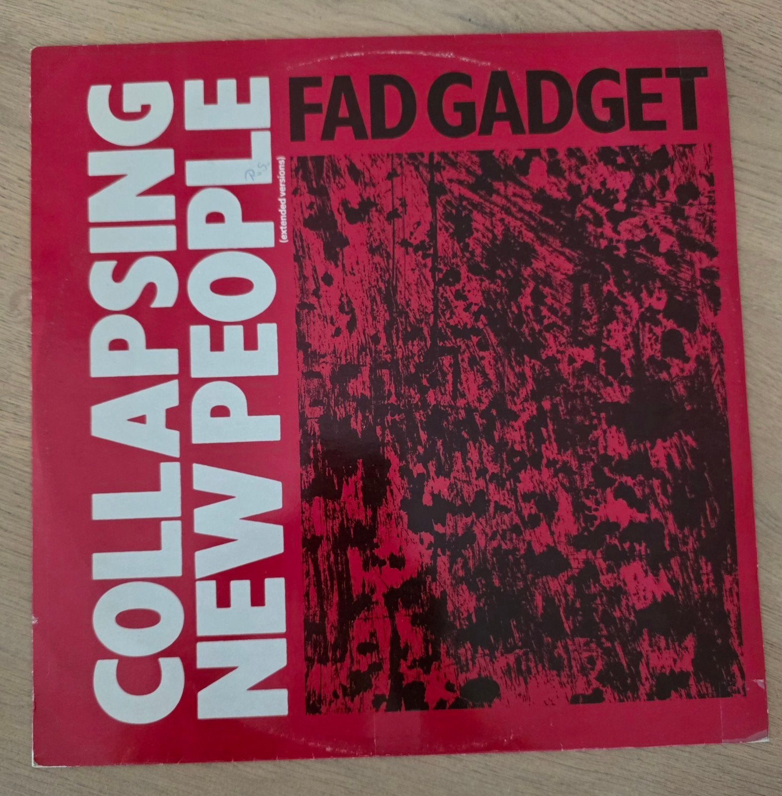 fad gadget collapsing new people, Ophalen of Verzenden