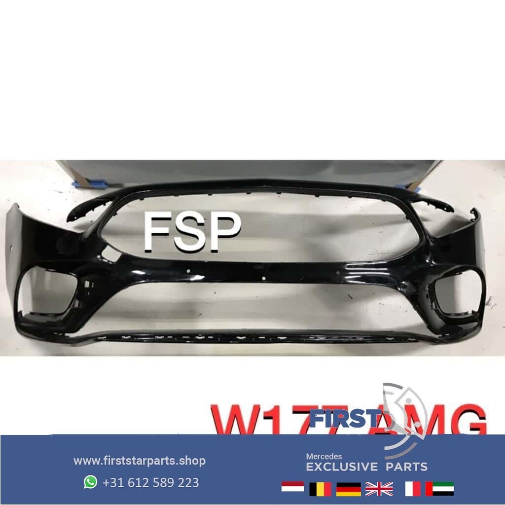 W177 A35 AMG VOORBUMPER Mercedes A Klasse 2018-2021 ZWART OR, Utilisé, -, Avant, -