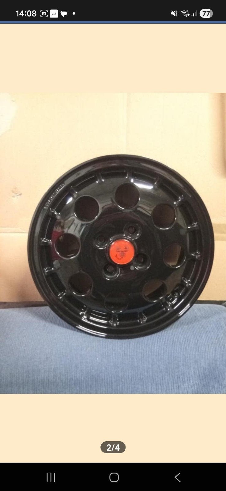4 jantes hf turbo, Autos : Pièces & Accessoires, Enlèvement, Jante(s)
