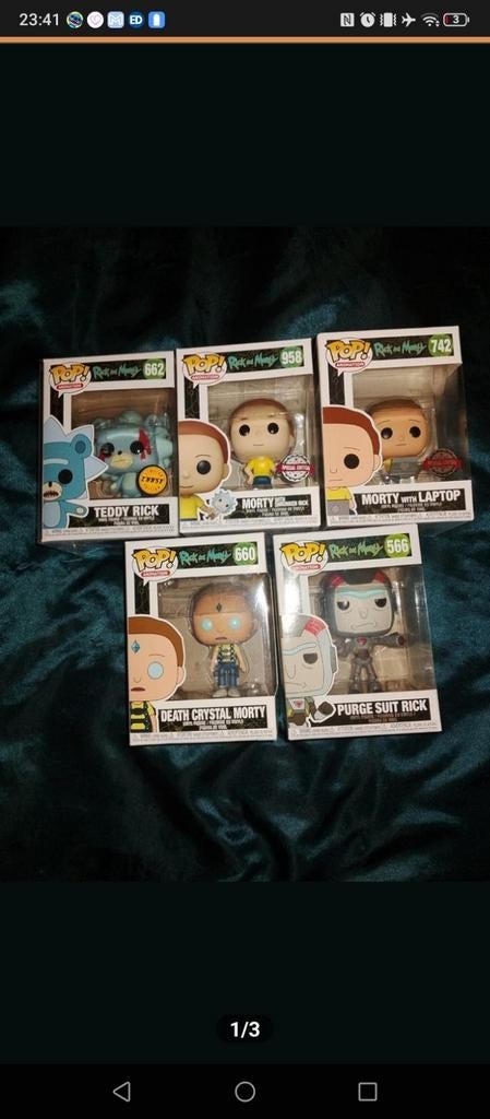 Funko pops Lot Rick and Morty te koop!, Verzamelen, Ophalen of Verzenden