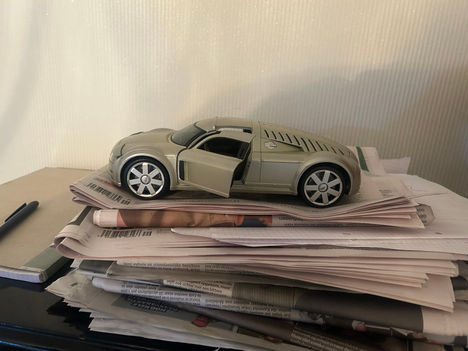 Voiture de sport Audi Rosemeyet, Enlèvement