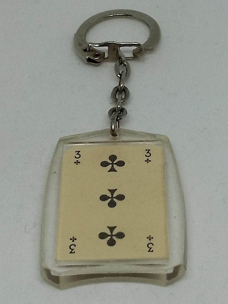 Vintage Sleutelhanger  3 Klaveren – Biscuits Lilan Eeklo, Verzamelen, Ophalen of Verzenden, Gebruikt, Overige typen