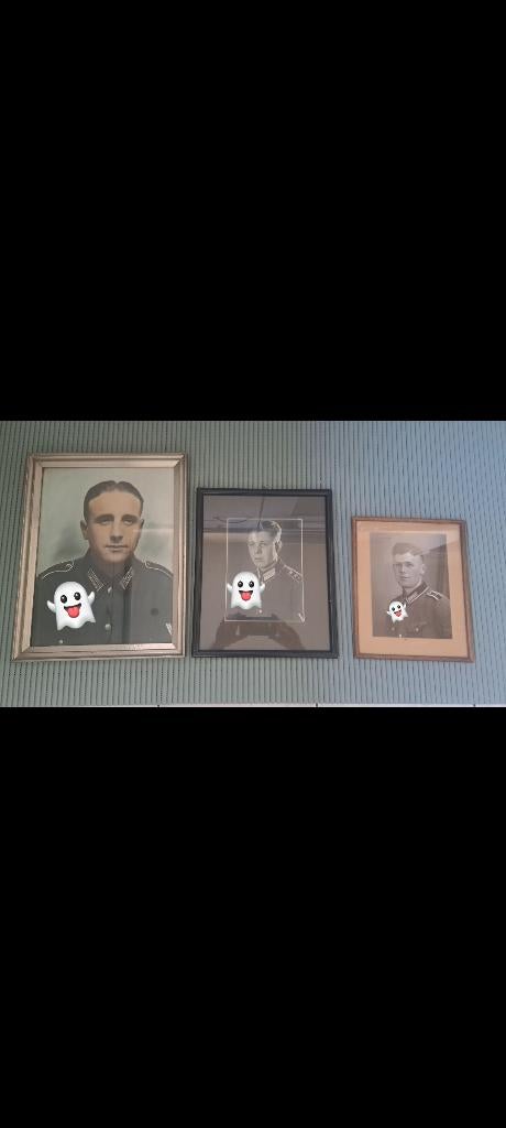 Foto kaders wo2, Verzamelen, Verzenden, Landmacht, Foto of Poster