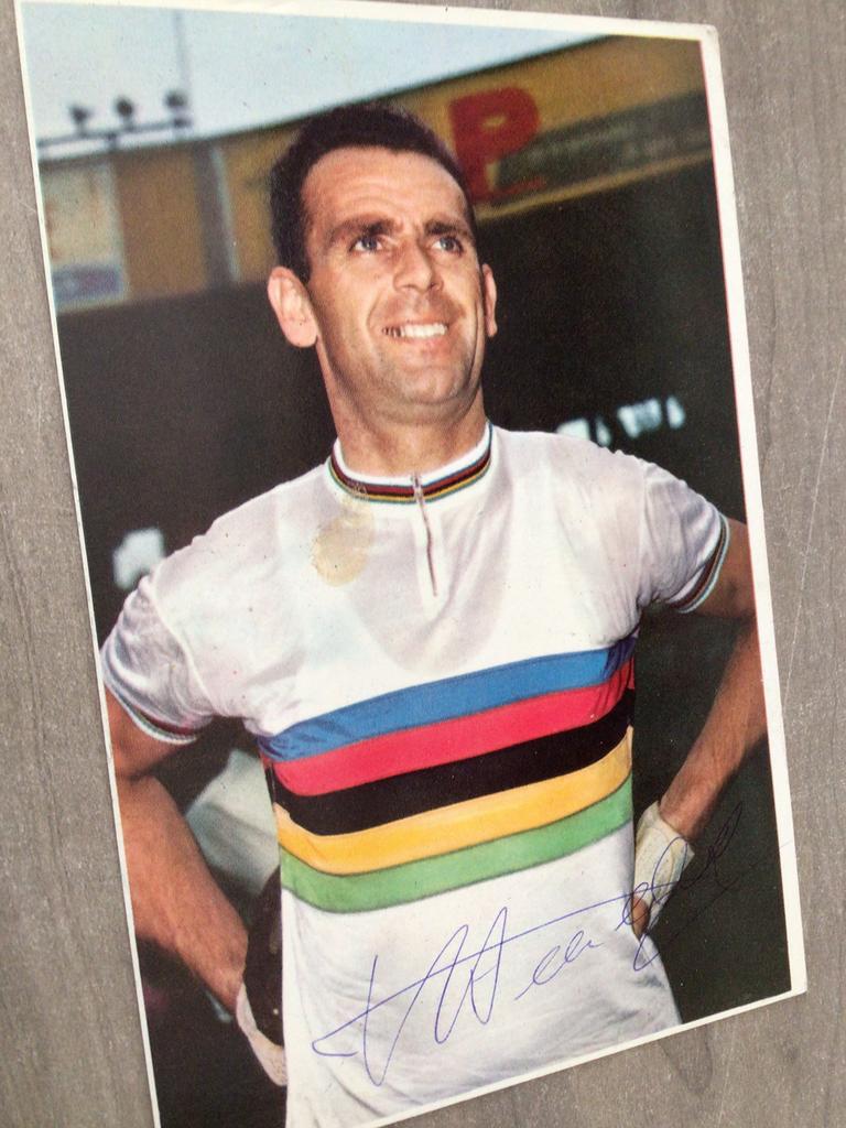 Wielerkaart wk rik van steenbergen, Verzenden