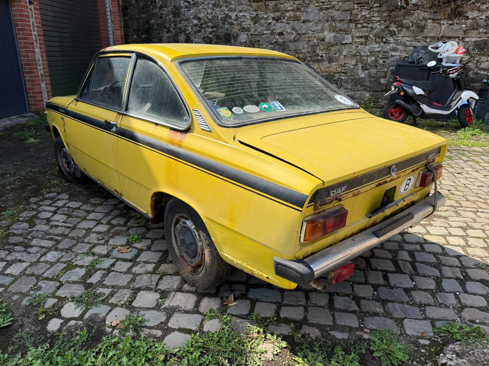 DAF 66 1300 Marathon Coupé 1975 Projet de restauration, foto 3