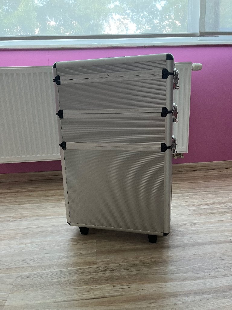 Beauty case, Handtassen en Accessoires, Beautycases, Ophalen, Gebruikt, Overige kleuren, Hardcase