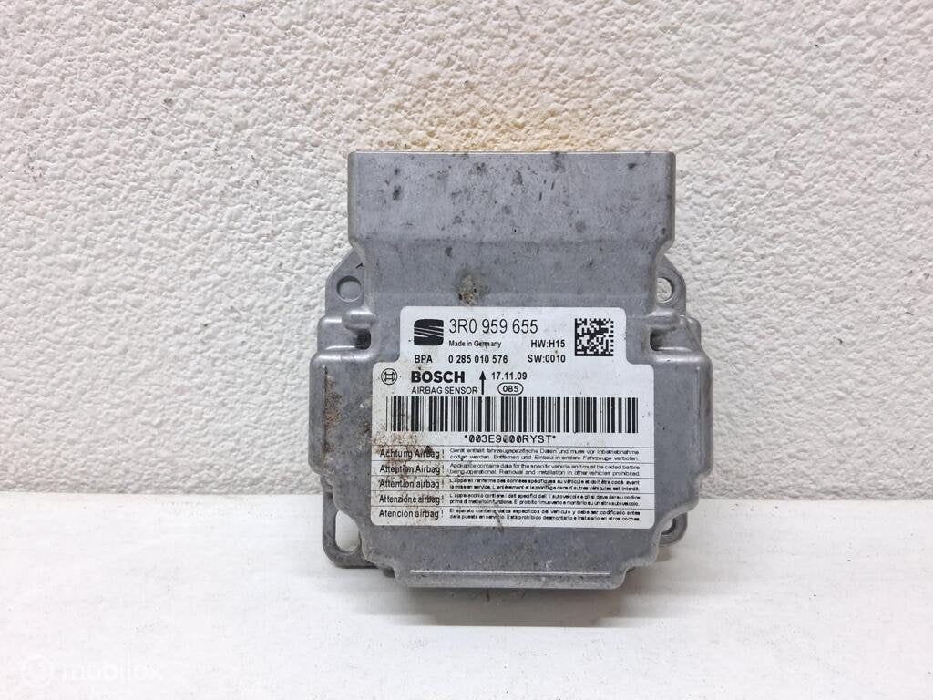 Airbagmodule Seat Exeo 3R 2.0 TSI ('09-'13) 3R0959655, Gebruikt, Ophalen of Verzenden, Seat, Seat