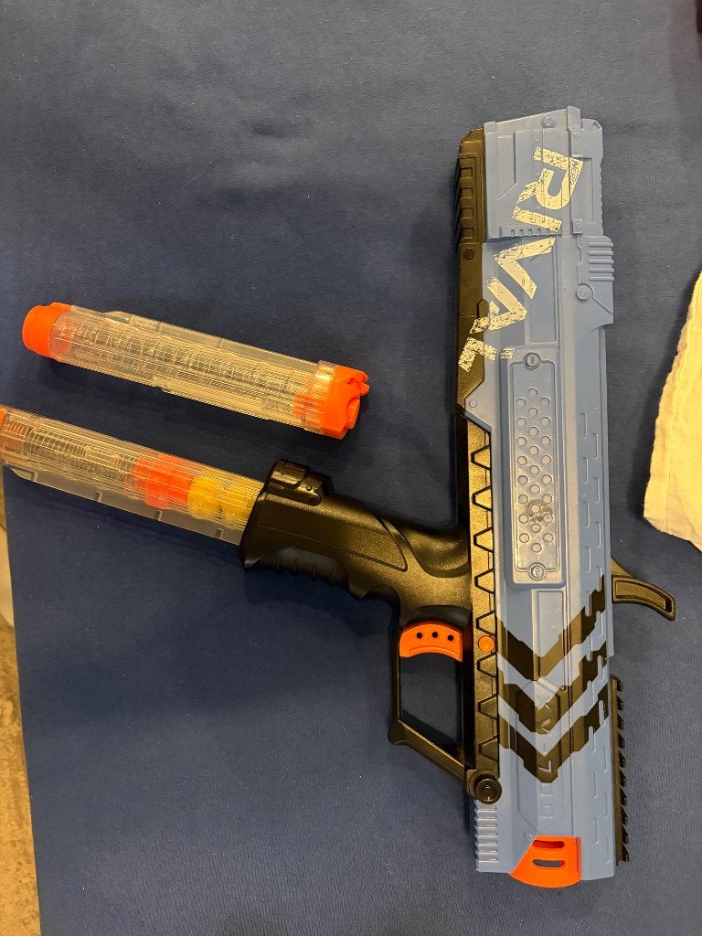 Pistolet Nerf, Enlèvement, Comme neuf