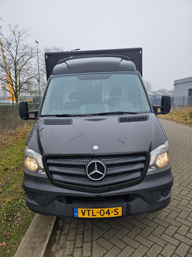 Mercedes sprinter bakwagen 2015, Auto's, Voorwielaandrijving, Euro 5, Zwart, 4 cilinders
