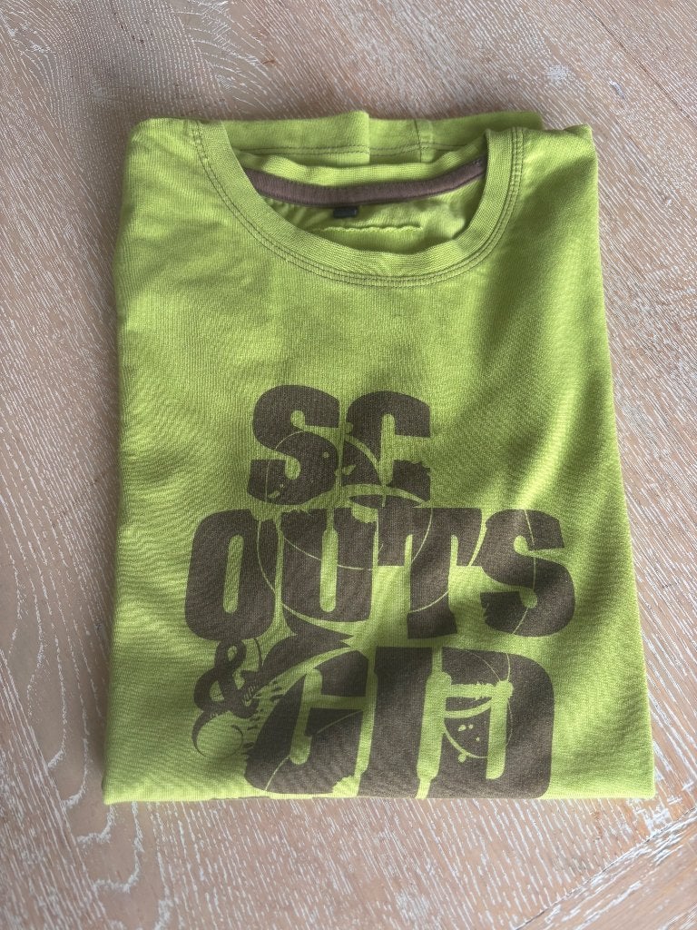 Tshirt scouts en gidsen Vlaanderen, Ophalen, Meisje, Zo goed als nieuw, Shirt of Longsleeve