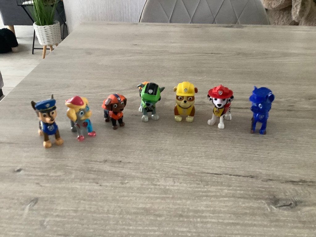 Paw Patrol verschillende characters reeks 6 (5-7 cm), Enlèvement ou Envoi, Utilisé