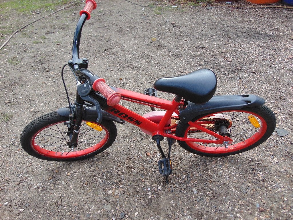 Jongenfiets 18 inch, Ophalen, Gebruikt, Terugtraprem, 16 tot 20 inch