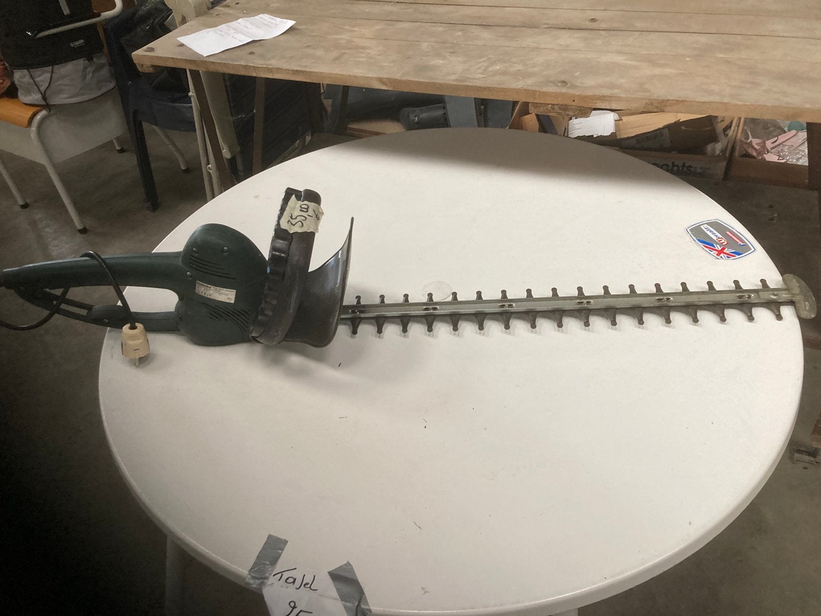 METABO heggenschaar, Tuin en Terras, Heggenscharen, Ophalen, Gebruikt, Elektrisch