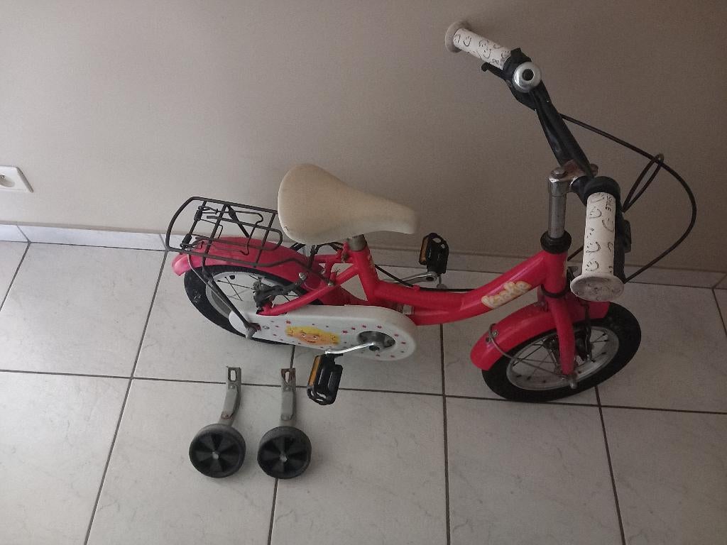 Kinderfiets, Ophalen, Gebruikt, Minder dan 16 inch, Zijwieltjes