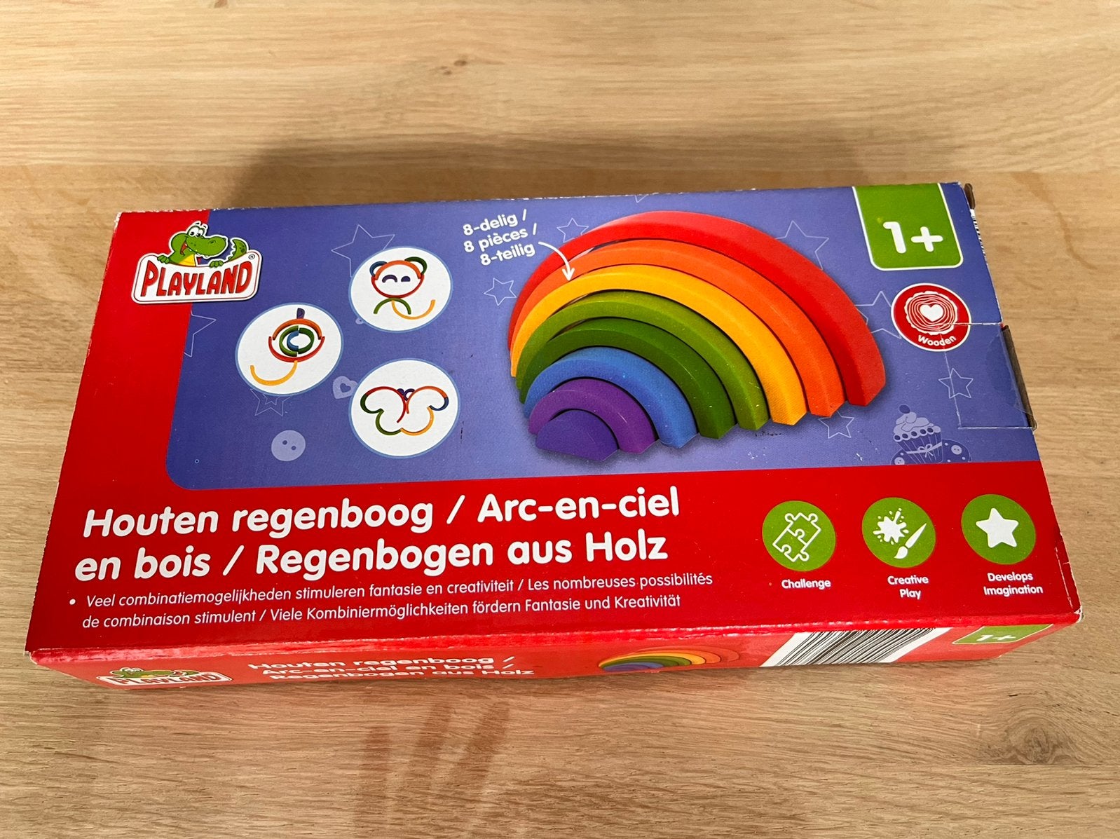 Arc-en-ciel en bois Playland, Enlèvement, Comme neuf