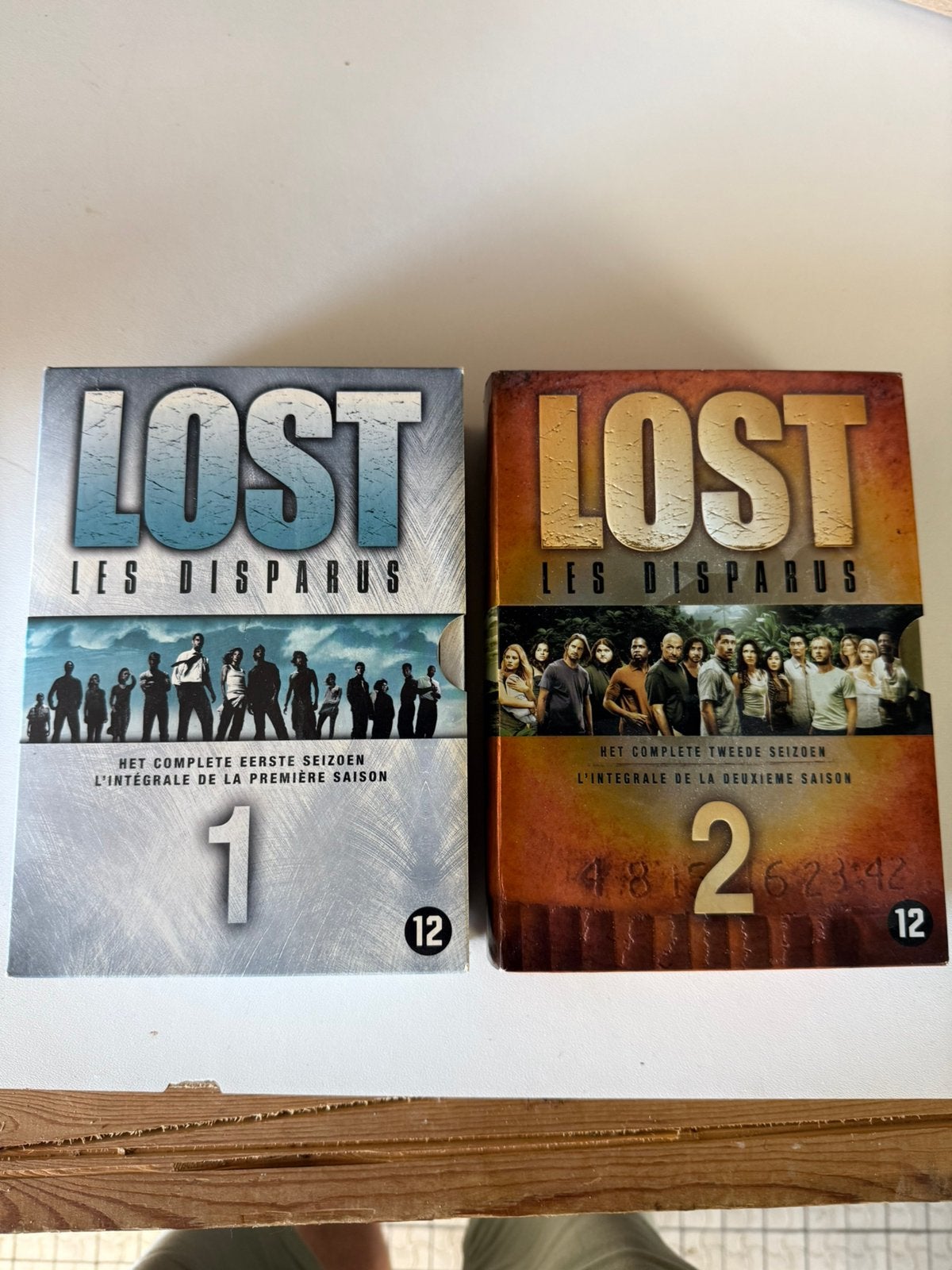 LOST seizoen 1 + 2, Cd's en Dvd's, Ophalen, Zo goed als nieuw, Seizoen 1