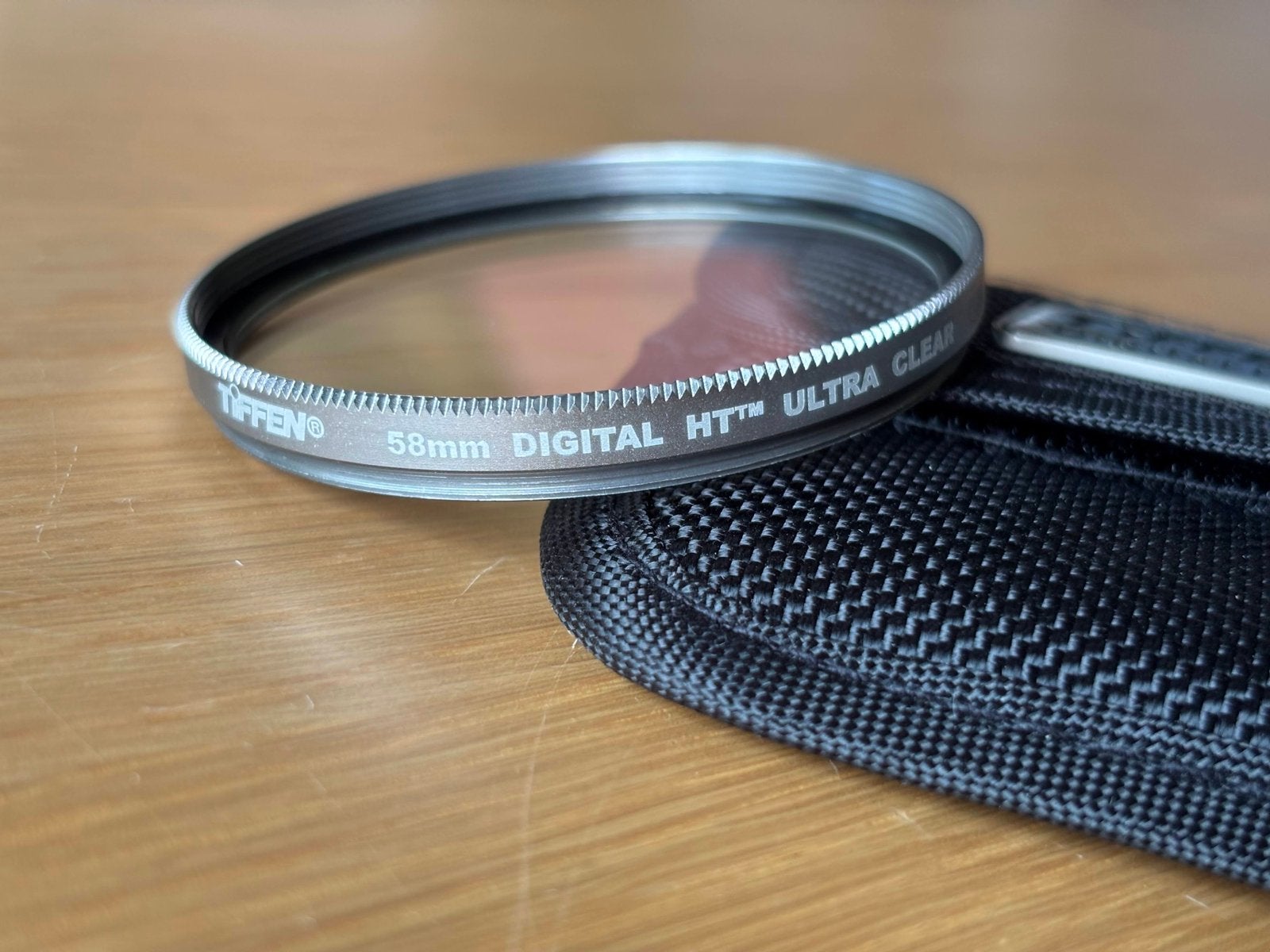 Tiffen ultra clear HT filter 58mm, Ophalen, Nieuw, Inclusief opbergcase, 50 tot 60 mm