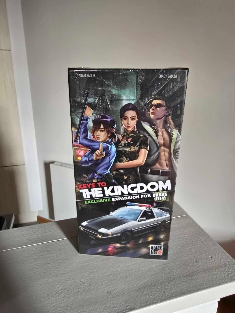 Brook City Keys to the Kingdom Expansion Kickstarter, Hobby en Vrije tijd, Een of twee spelers, Ophalen of Verzenden, Nieuw, Blacklist Games