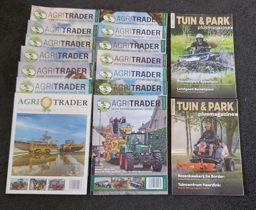 Agritrader tijdschriften van augustus2024 tot september 2025, Boeken, Tijdschriften en Kranten, Ophalen of Verzenden, Gelezen